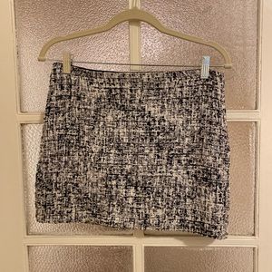 Alice and Olivia tweed mini skirt